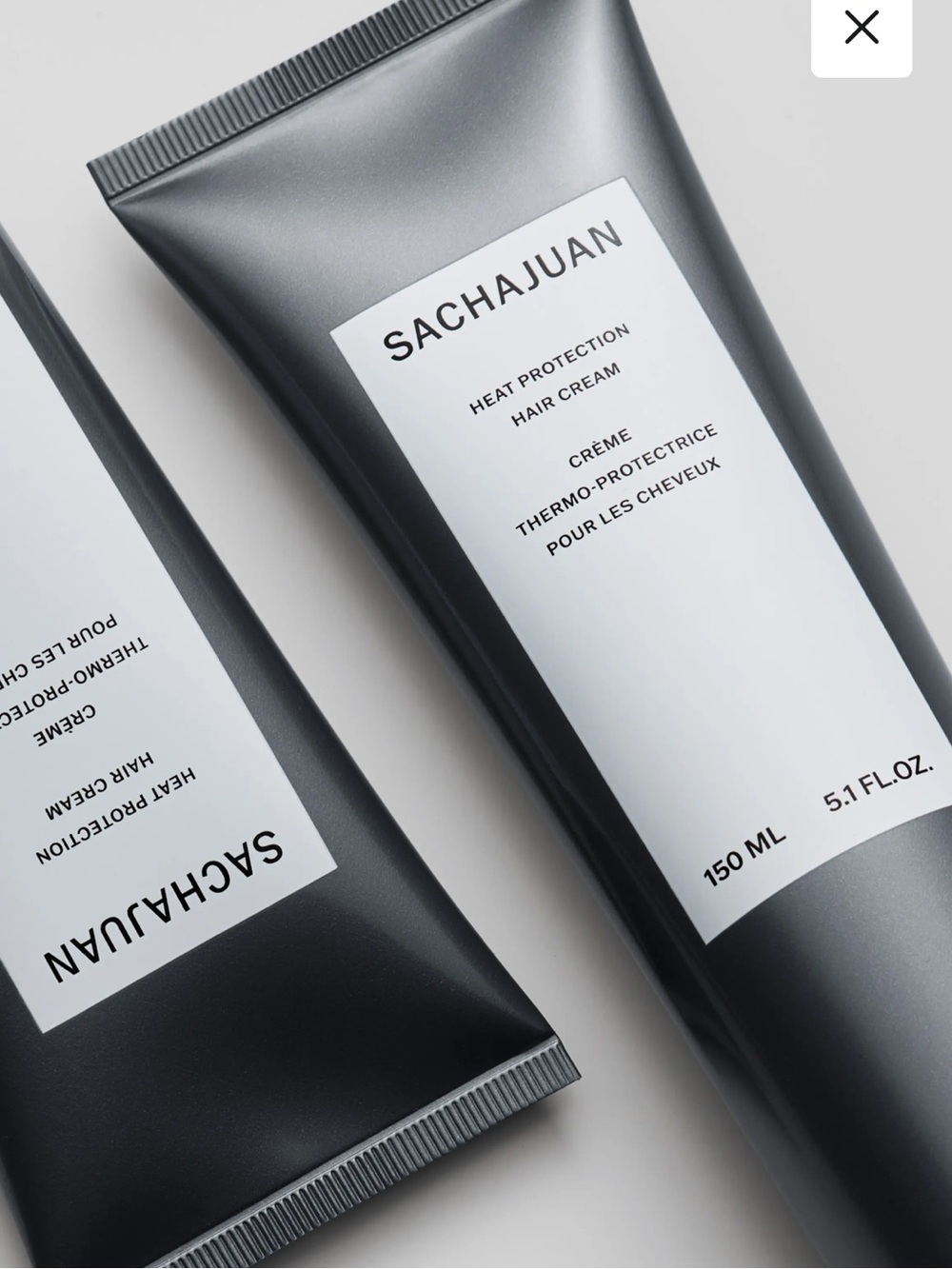 Sachajuan Heat Protection Hair Cream - Black